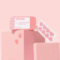 SOHMO Adhesive Finger Protectors - Heart-Shaped Thimble Pads, Pack of 32