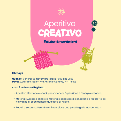 Aperitivo Creativo - Edizione di Novembre