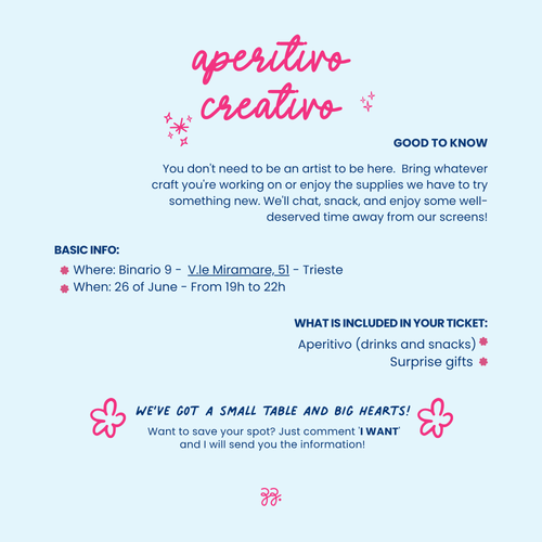 Aperitivo Creativo - June Edition