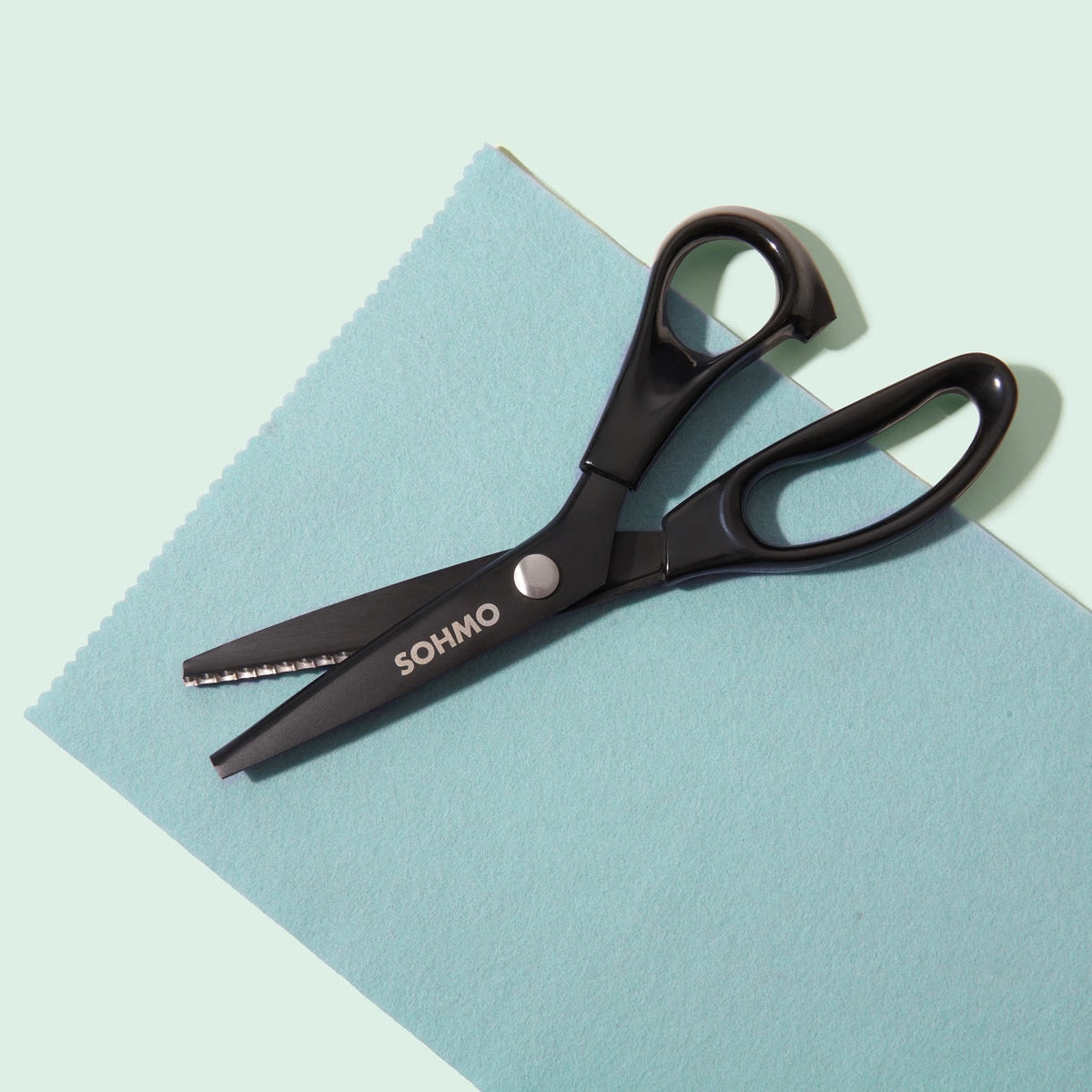 SOHMO Scallop Scissors (5mm) - Decorative Scallop Shears with Lightweight Handles