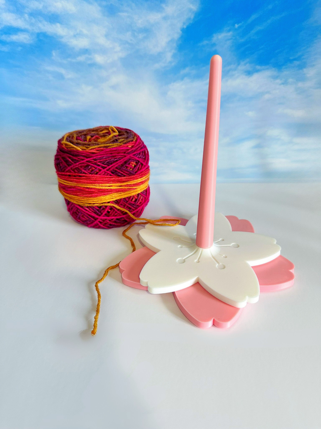 Spinning Yarn Holder - 3D Printed |  Sakura