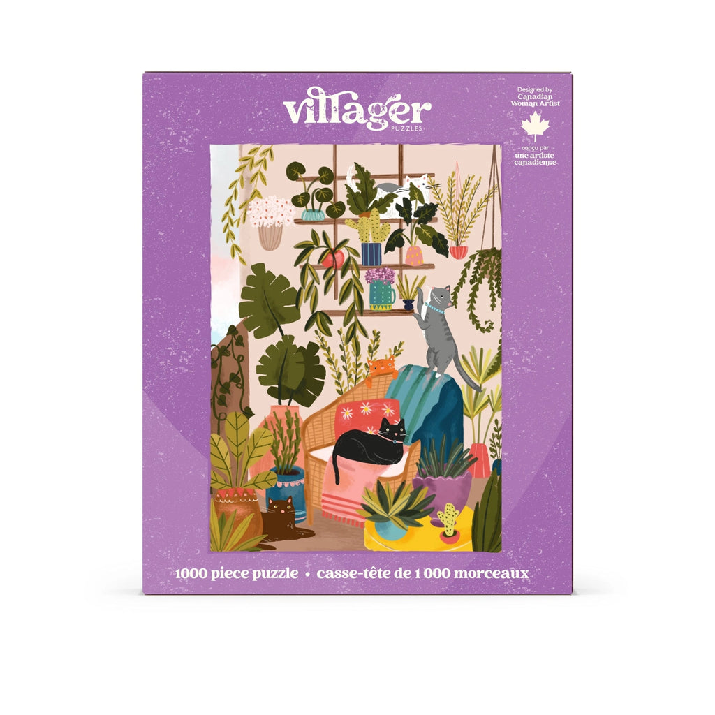 Balcony Cats | 1000-Piece Puzzle