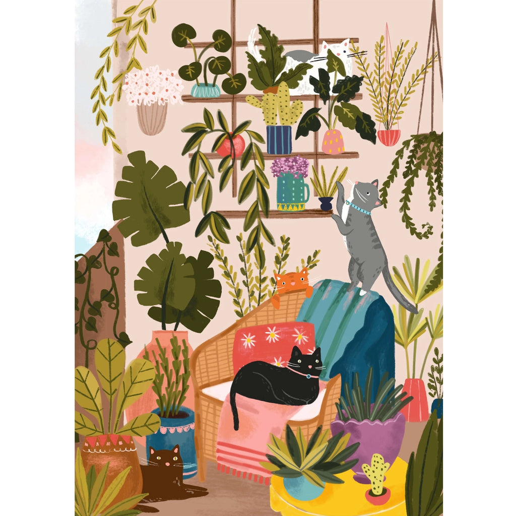 Balcony Cats | 1000-Piece Puzzle