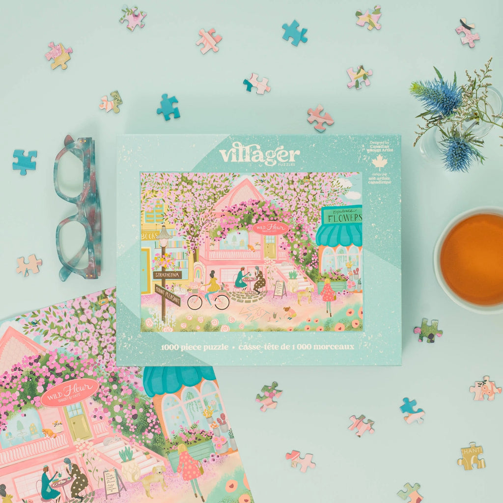City in Bloom | 1000-Piece Puzzle | Designed in Canada
