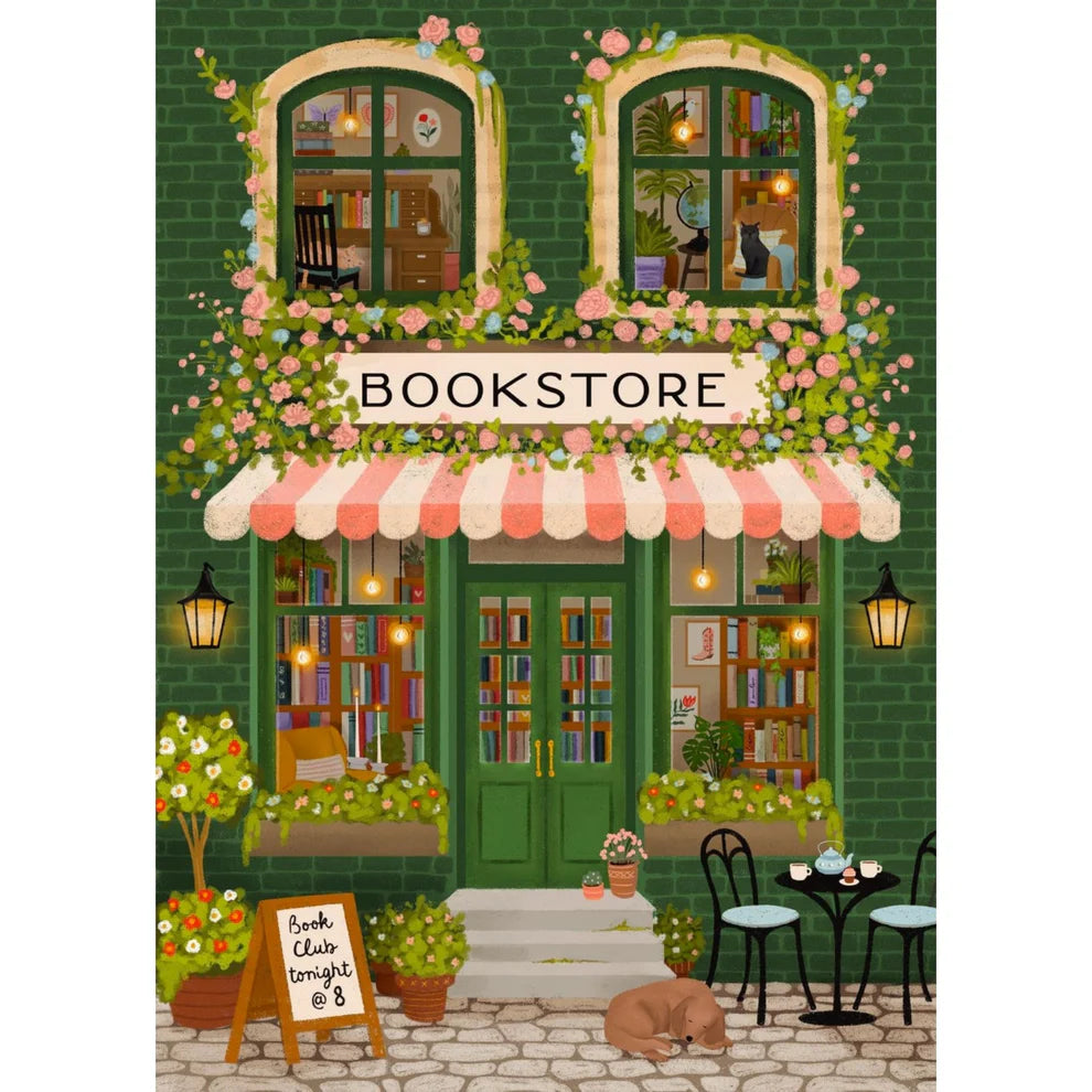 Emerald Bookstore | 1000-Piece Puzzle
