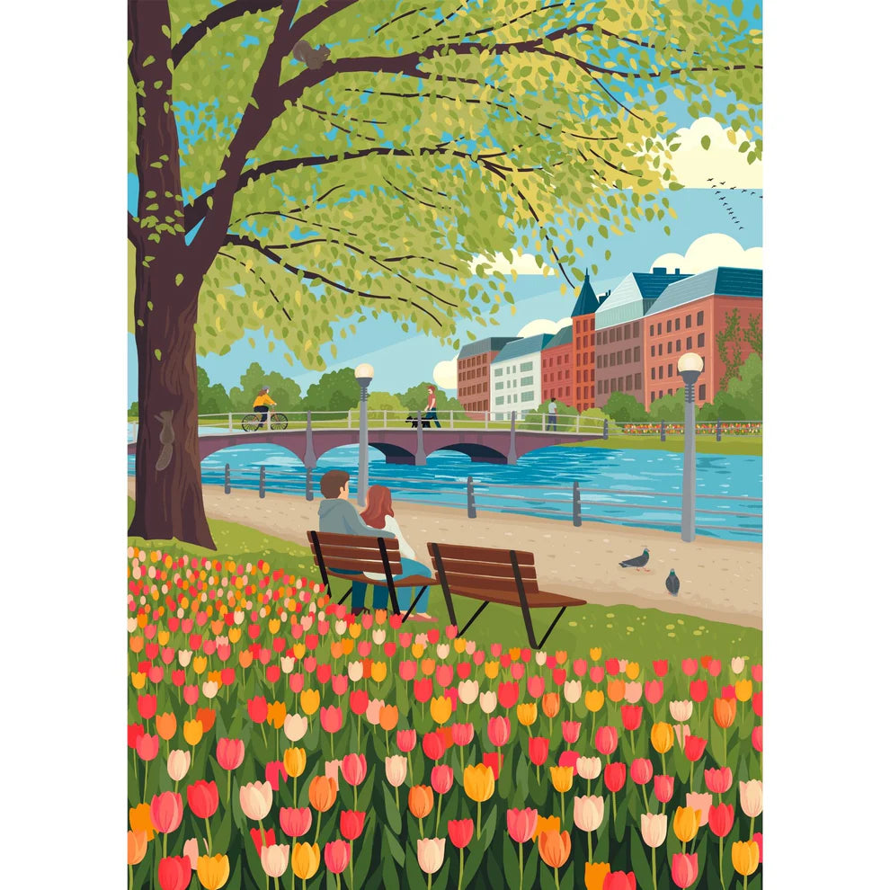 Tulip Season | 500-Piece Puzzle
